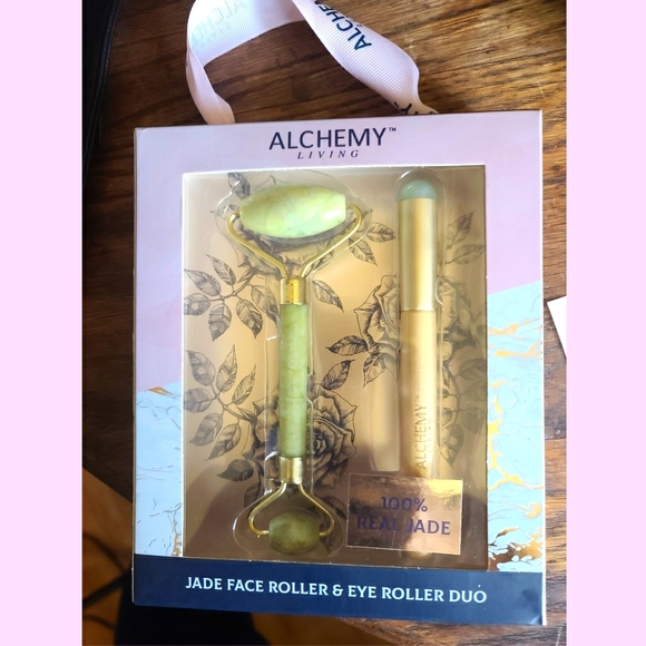 NWT - 100% REAL JADE FACE & EYE ROLLER DUO - Picture 6 of 10